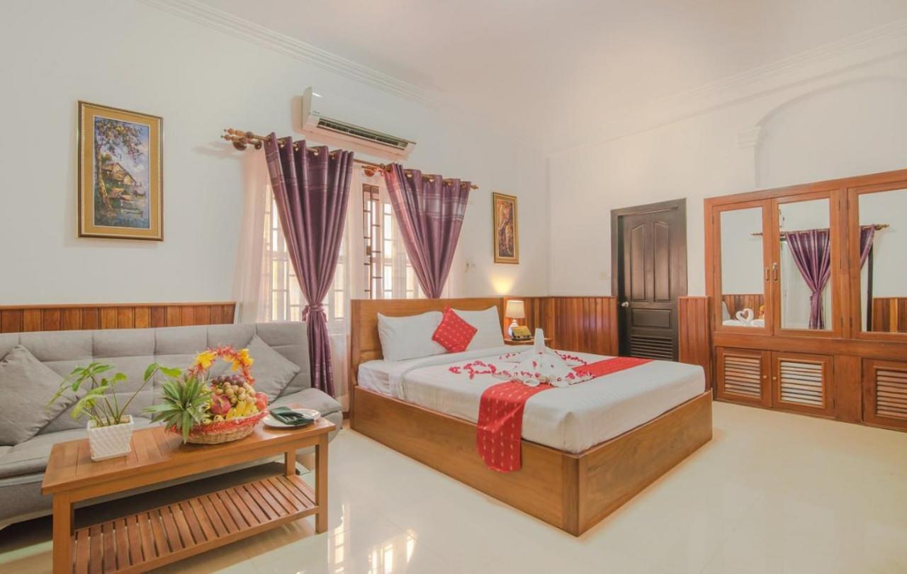 Ravoeun Angkor Boutique Hotel Sziemreap Kültér fotó